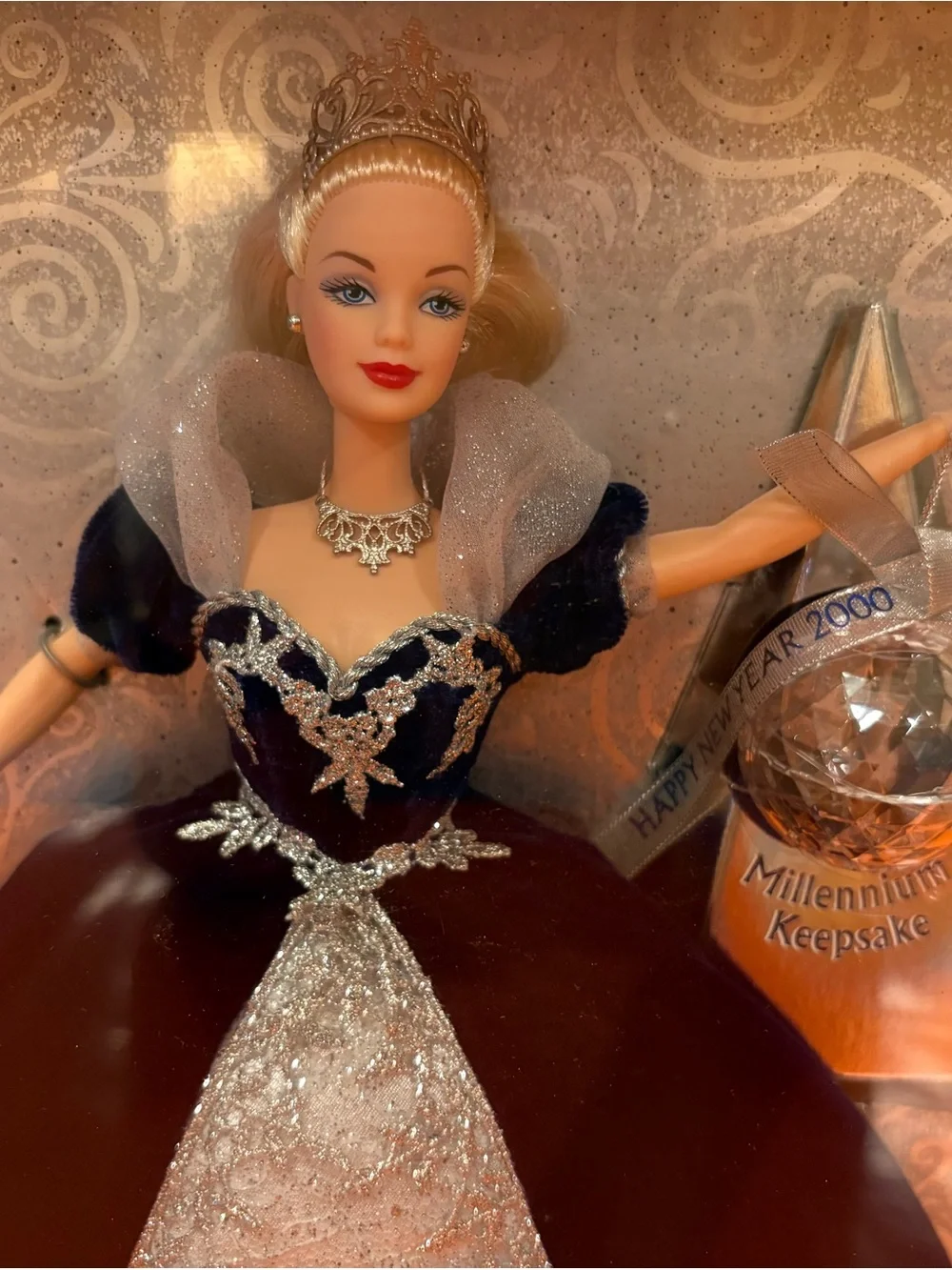 Mattel Barbie Millennium Princess Collector Edition Doll & Stand 11.5